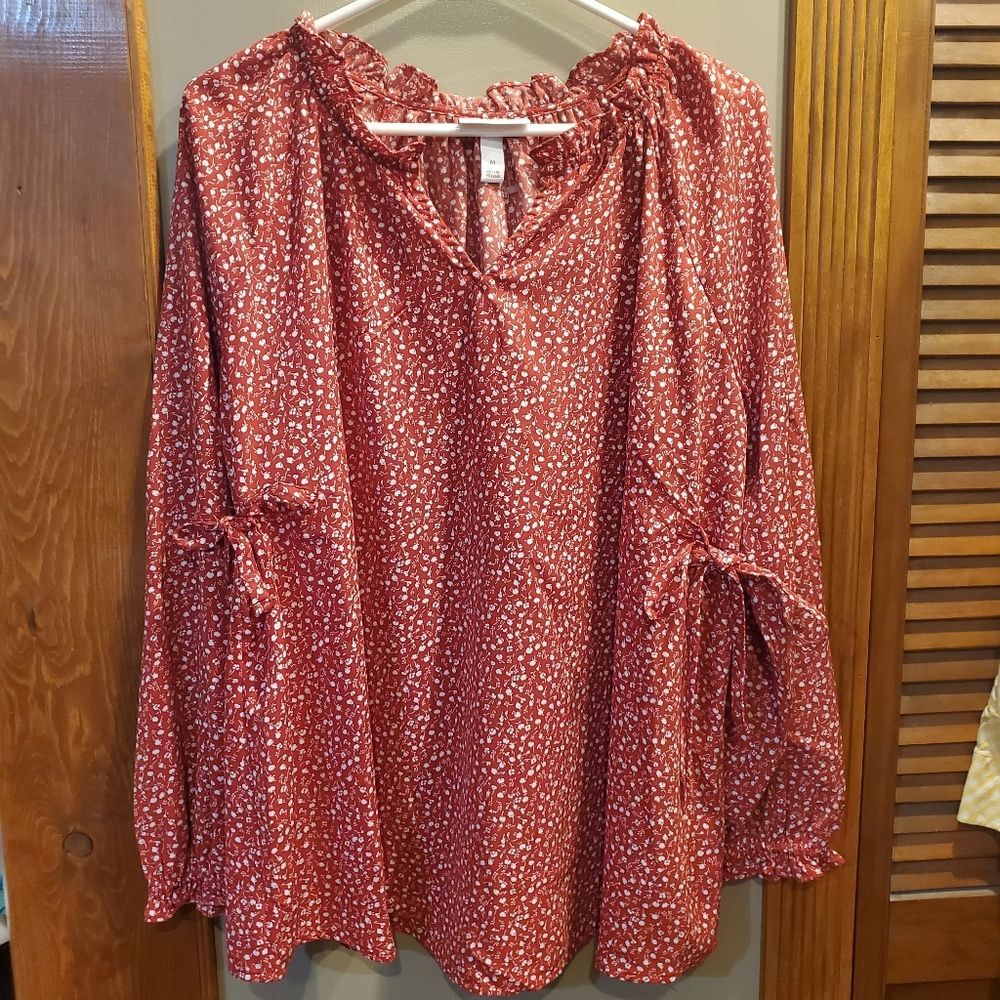 Isabel side tie top NWOT